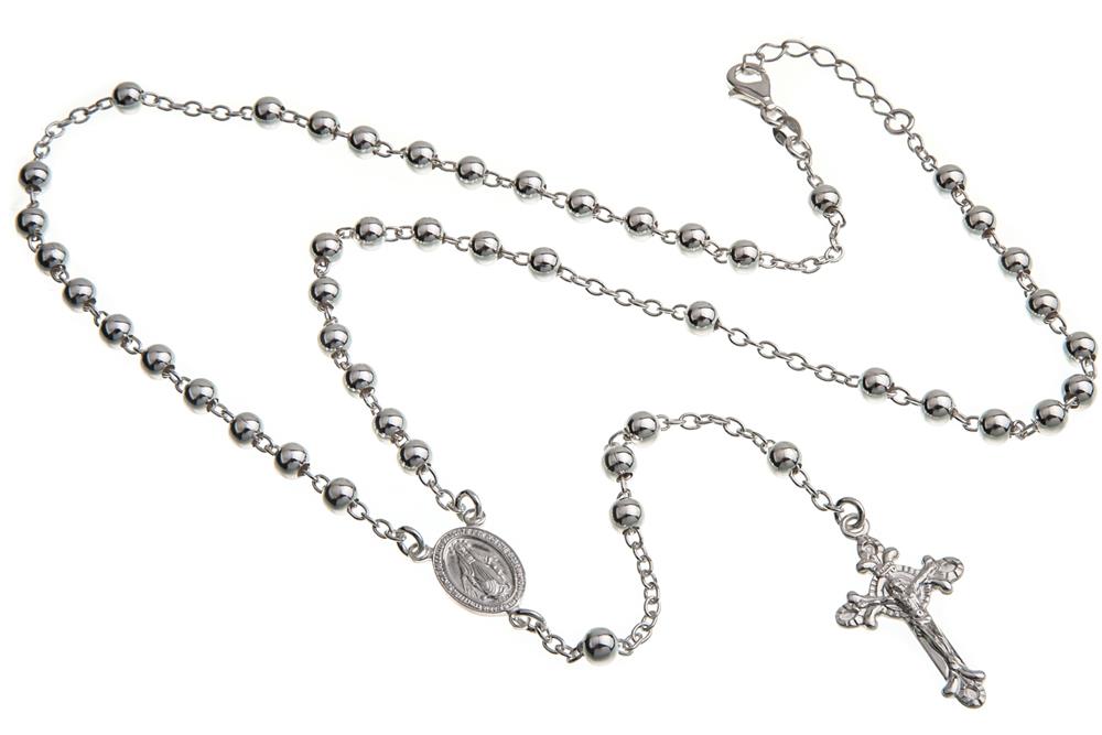 Schöne Rosenkranzketten und Armbänder aus echt 925 Silber