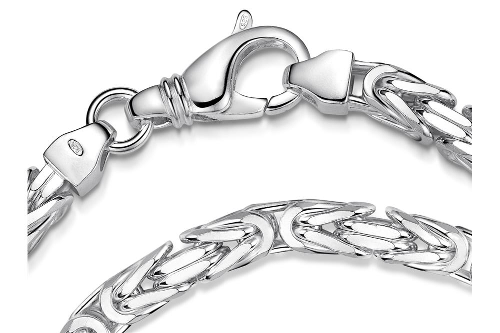 Massive Königsketten und Armbänder für Damen und Herren direkt im  Silberketten-Store