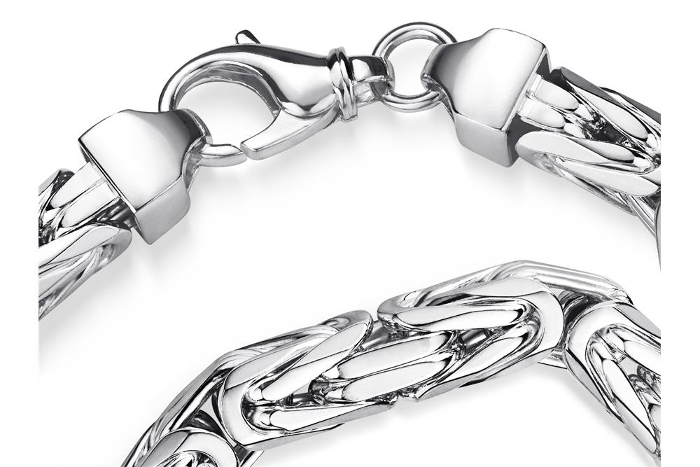 Massive Königsketten und Armbänder für Damen und Herren direkt im  Silberketten-Store | Silberarmbänder