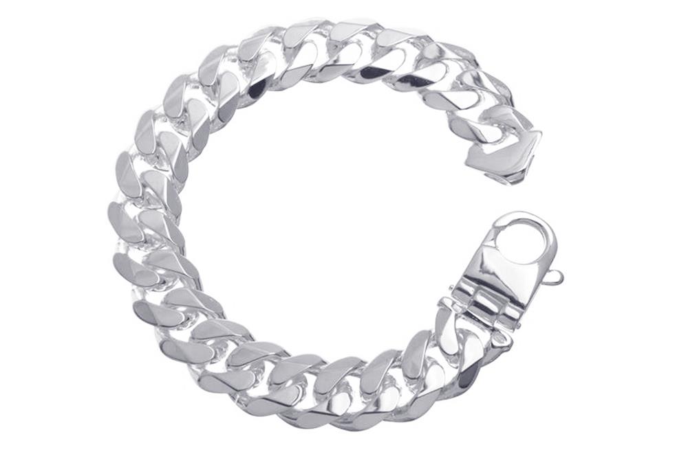 [Super Sonderverkauf durchgeführt! ] Hochwertige Silberketten und Armbänder direkt Silberketten-Store im