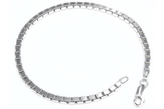 Veneziakette Armband 3mm - 925 Silber