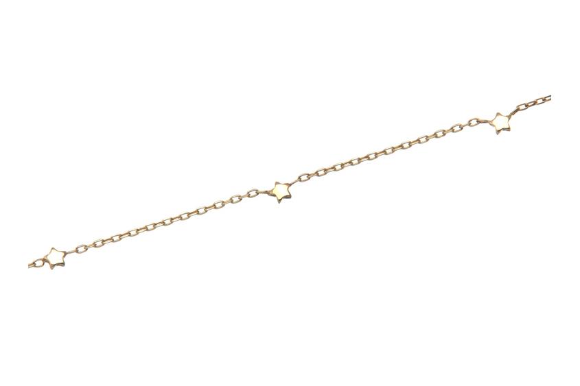 Fashion Line Kette  M17271 - 925 Silber, vergoldet Länge: 42cm