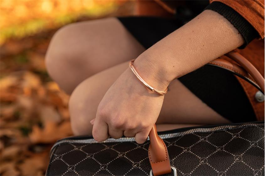 Fashion Armband - 925 Silber, rosé vergoldet ROS187