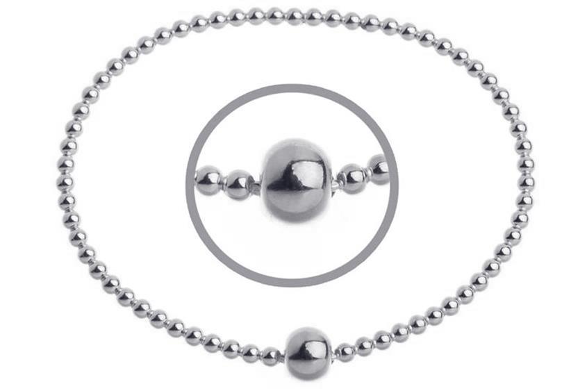 Elastic Elements Armband - 925 Silber