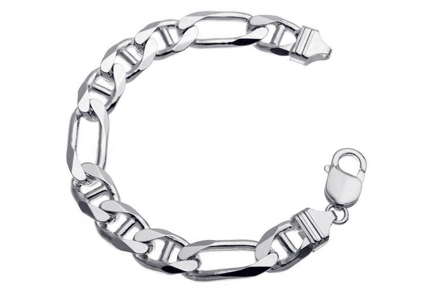 Figaruccikette Armband 11mm - 925 Silber