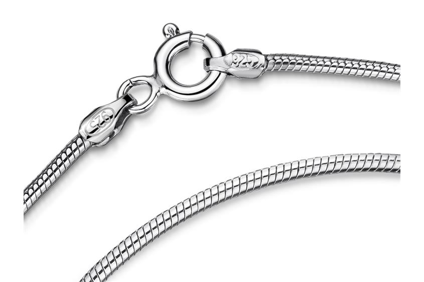 Schlangenkette Armband 1,4mm - 925 Silber
